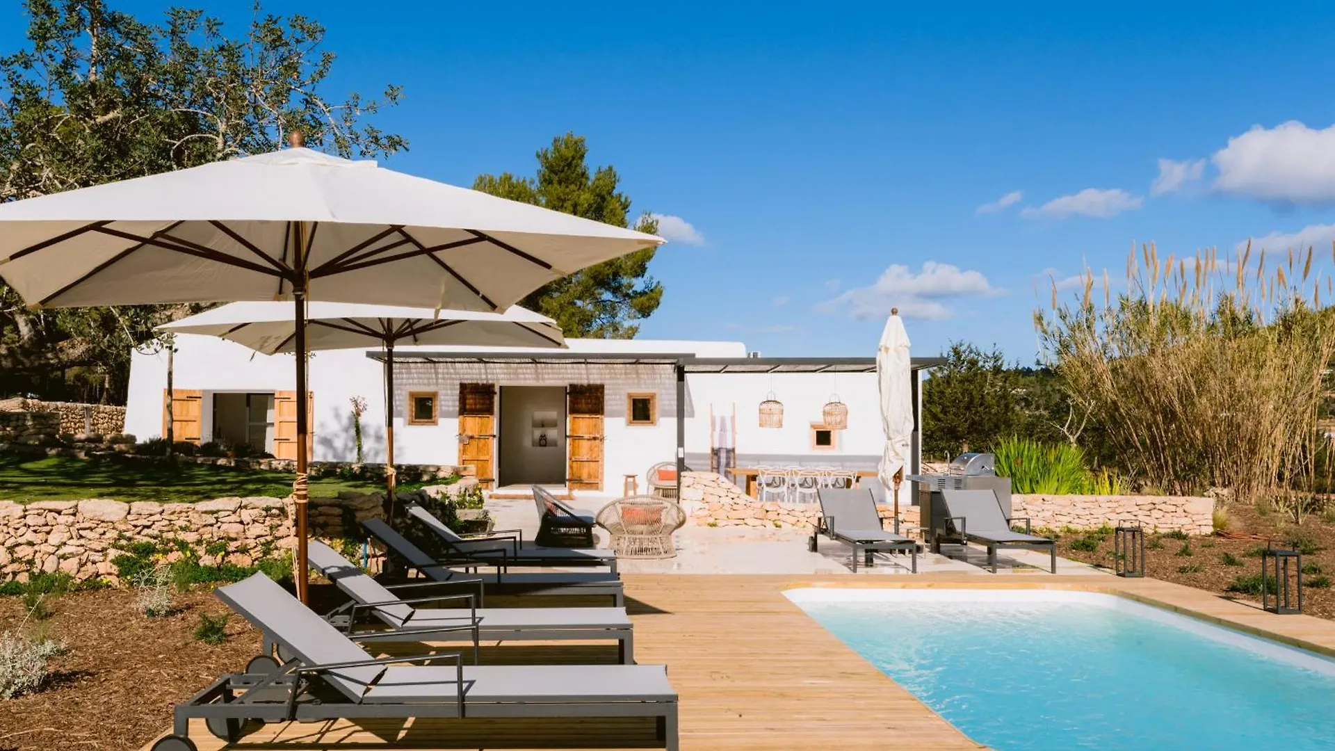 Villa Es Pujolet Renovada 100 Porcien Un Refugio De Paz En El Corazon De Ibiza Piscina Ac Diseno Tranquilidad El Verdadero Ibiza Sant Joan De Labritja 0*,