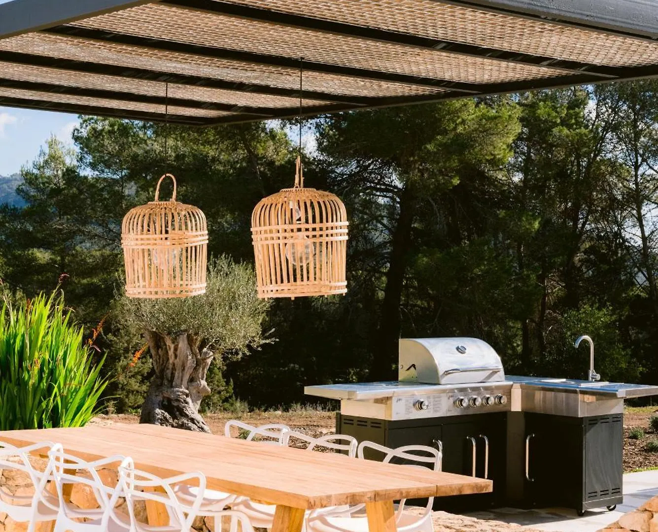 Villa Es Pujolet Renovada 100 Porcien Un Refugio De Paz En El Corazon De Ibiza Piscina Ac Diseno Tranquilidad El Verdadero Ibiza Sant Joan De Labritja 0*,