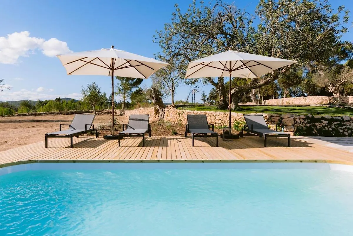 Villa Es Pujolet Renovada 100 Porcien Un Refugio De Paz En El Corazon De Ibiza Piscina Ac Diseno Tranquilidad El Verdadero Ibiza Sant Joan De Labritja